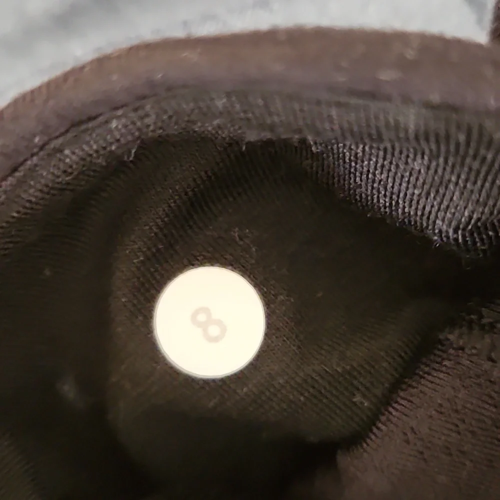Lululemon black Capri leggings SZ 8 - Picture 8 of 9